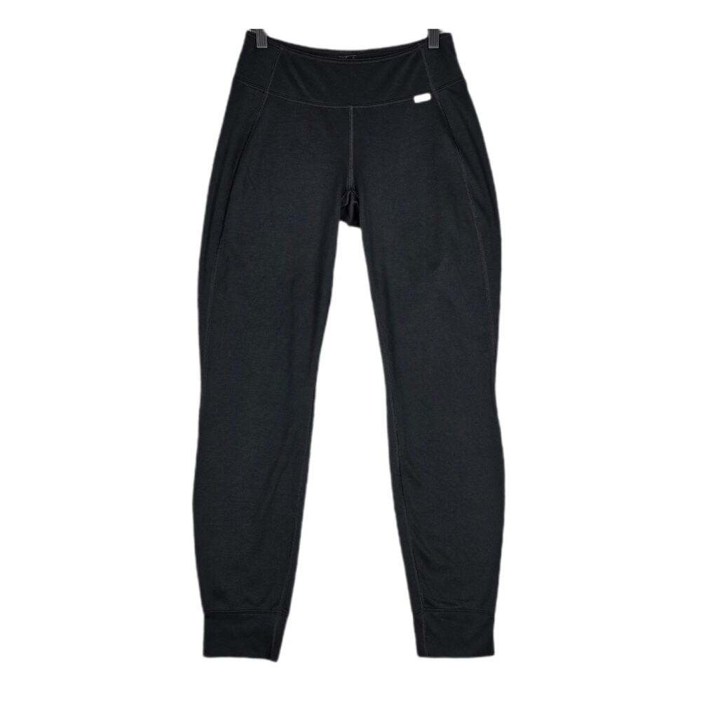 PATAGONIA CAPILENE 3 MIDWEIGHT BLACK BOTTOMS – WOMEN’S M – PERFORMANCE BASELAYER
